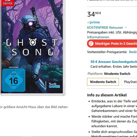 Ist uns was entgangen? Dieser Schreibfehler taucht gerade mehrfach bei Amazon auf... 
Liest sich fast wie "Abibas" oder "Vouis Luitton"...