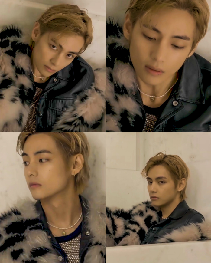 AboutMusicYT's tweet photo. BTS' Taehyung looks handsome in new photos for Esquire Korea. https://t.co/IjaCsbBe0G