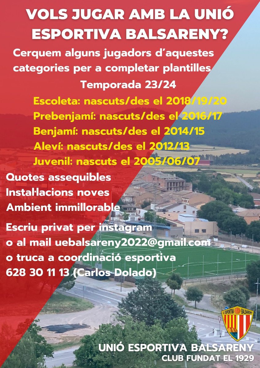 UEBalsareny (@uebalsareny) on Twitter photo  UEBalsareny (@uebalsareny) on Twitter photo