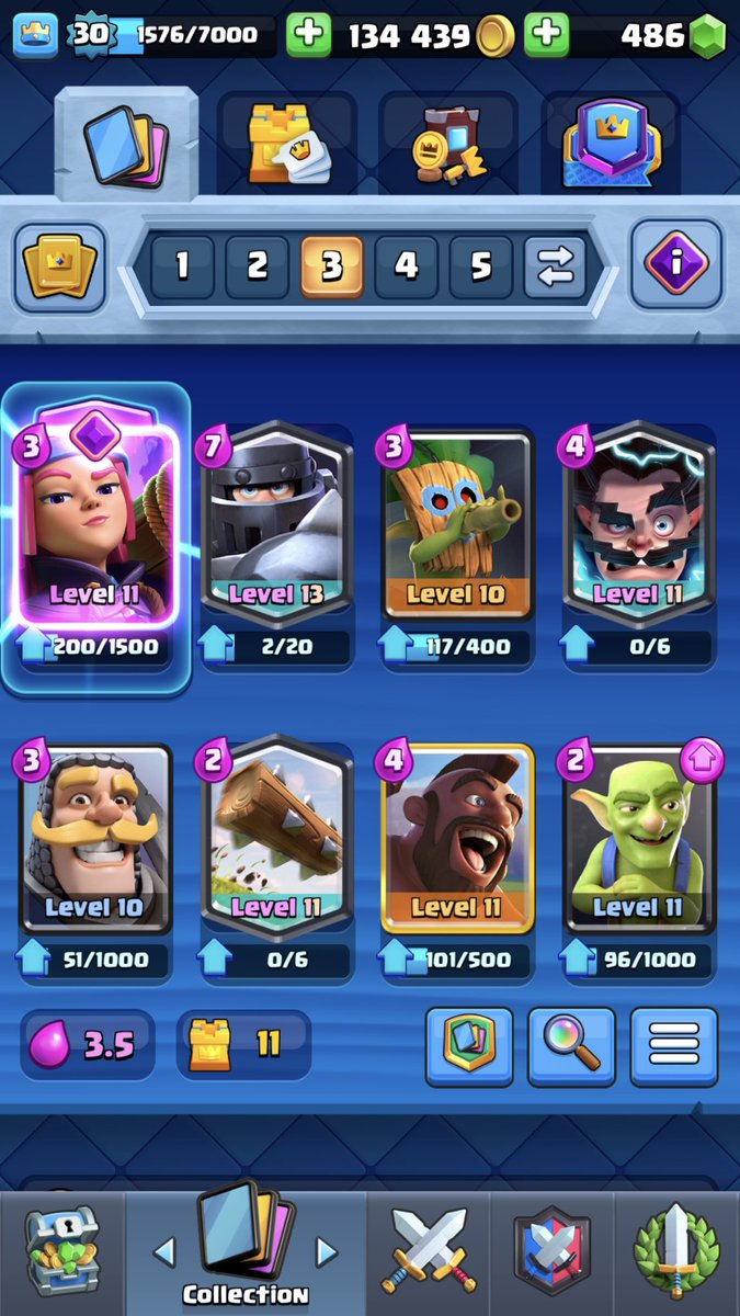 ZanTheSpam's tweet photo. Farmed all the way to challenger 1 in Clash Royale today. I can’t stop grinding, this game is so addicting https://t.co/YK0sgkc9R2