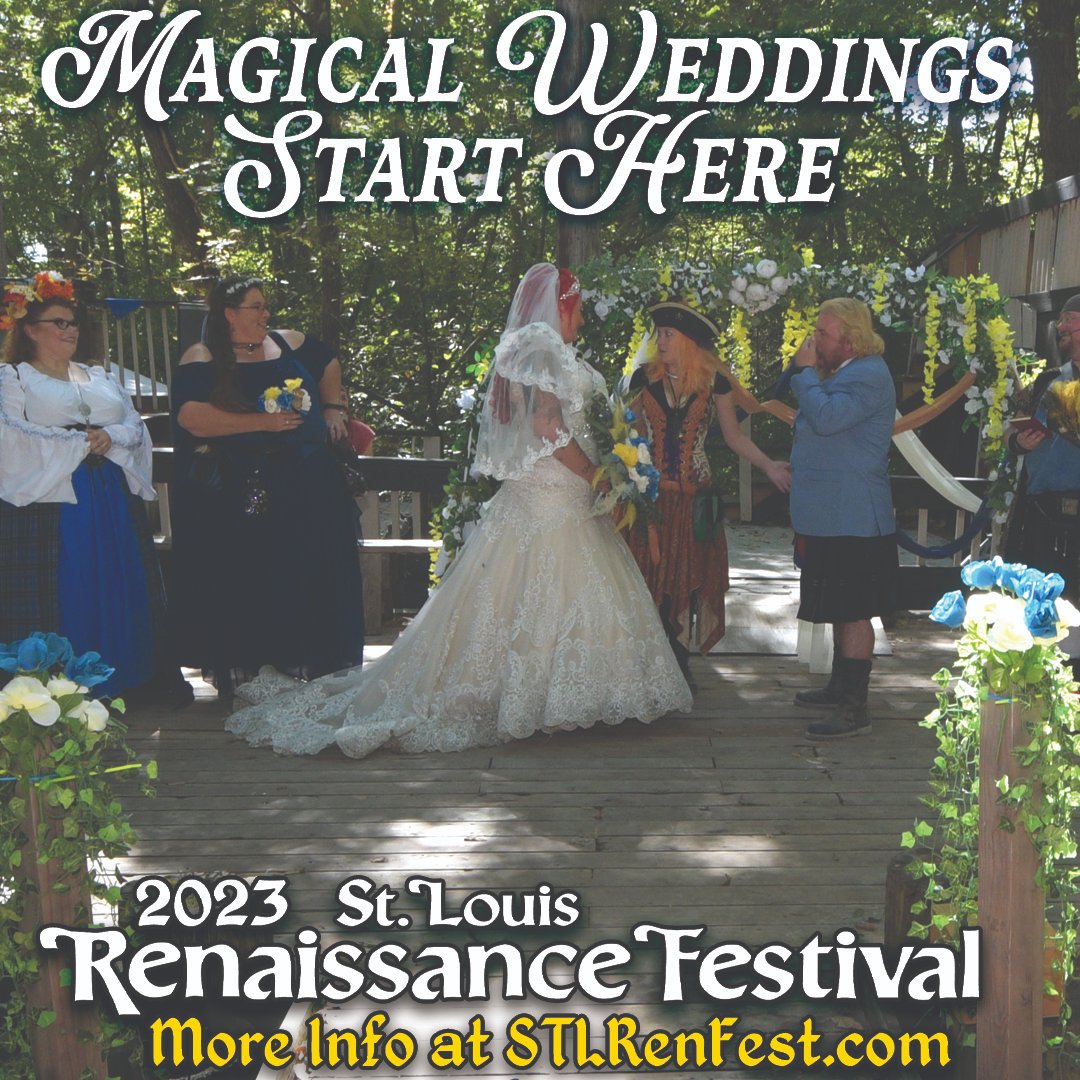 🚨STOP!🚨Get general admission TODAY!
etix.com/ticket/p/34881…
#themedweekends #trending #renaissance #festival #familyfriendly #fairy #fun #fyp #stlrenfest #stlkegsneggs #fooddrive #blooddrive #sponsors #partners #clothingdrive