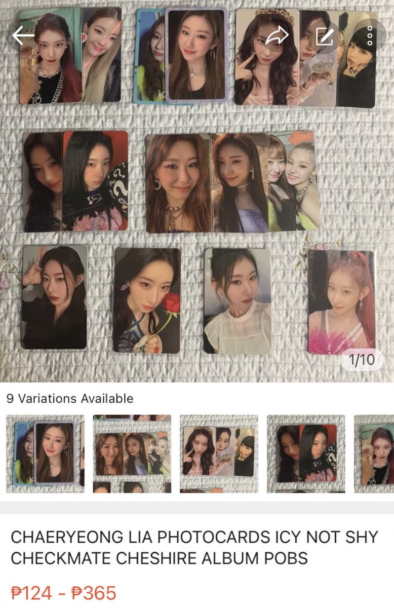 cl0udayz's tweet photo. Wts lfb ph

CHAERYEONG QS! ICY NOT SHY CIL CHECKMATE CHESHIRE

> COD: https://t.co/yt9vpsefAA
> rcbyt! https://t.co/Pc6etZ7ut5
> reply/dm to claim
> x sensitive 

#flareZisselling 🏷️ itzy chae crazy in love ktown4u mmt makestar se special edition digipack rose jwc jewel case https://t.co/2QY5ilHQkA