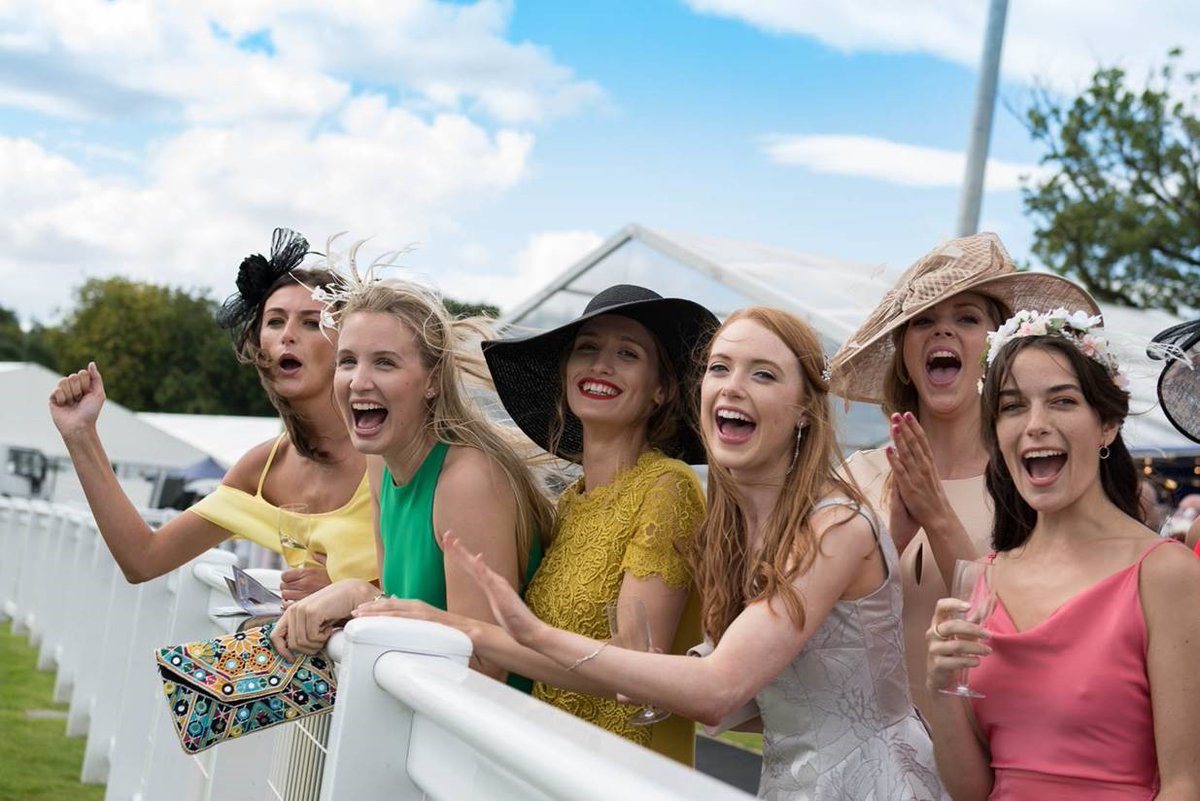 The day you have been waiting for is finally here Gainford Group Ladies Day ✨

Gates: 11:00am
First Race: 14:00pm
Last Race: 17:35pm 
Last Entry: 17:00pm 
Ronan on Stage: approx. 18:00pm 

FAQ'S: newcastle-racecourse.co.uk/raceday-experi… 
Tickets: still available on our website or at the gate.