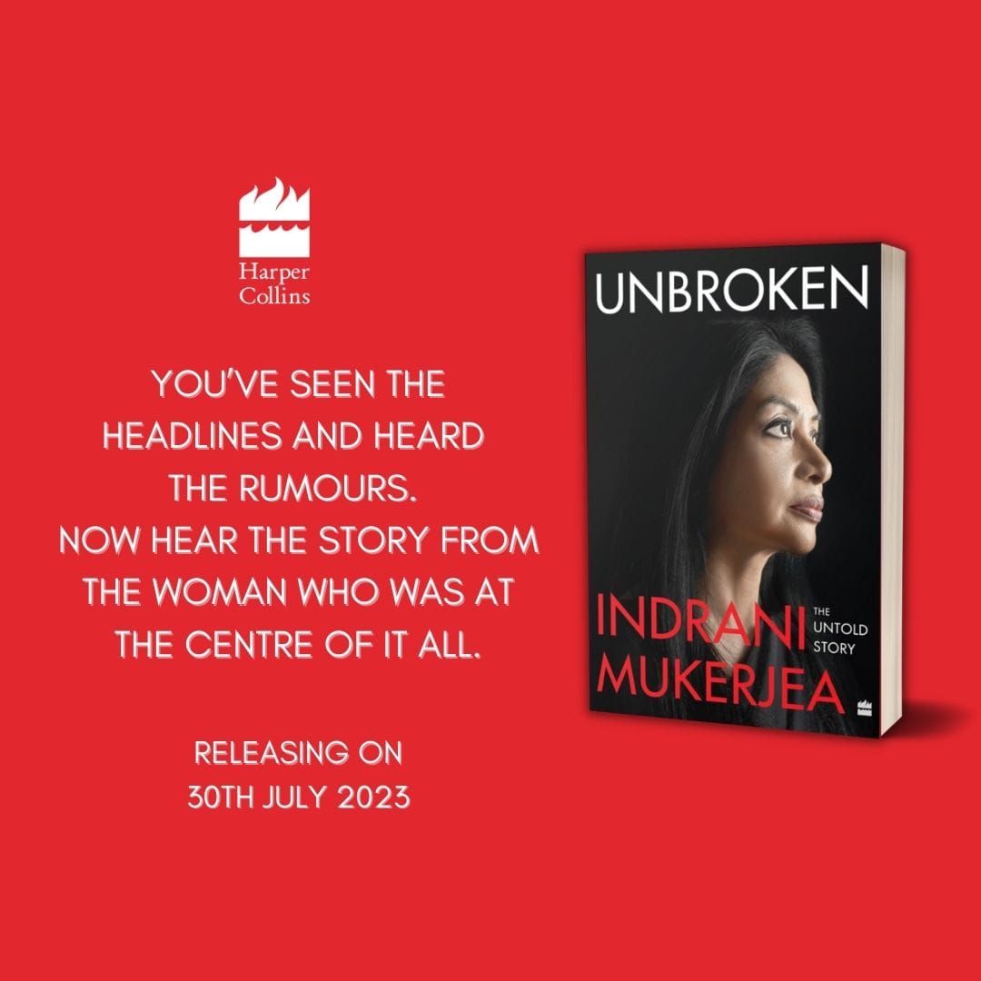 #Unbroken, You've glimpsed the headlines and caught wind of the rumors. Now, prepare to delve into the narrative of the woman who stood at the epicenter of it all. 
Releasing on the 30th of July. <a href="/IndraniMukerjea/">Indrani Mukerjea</a>