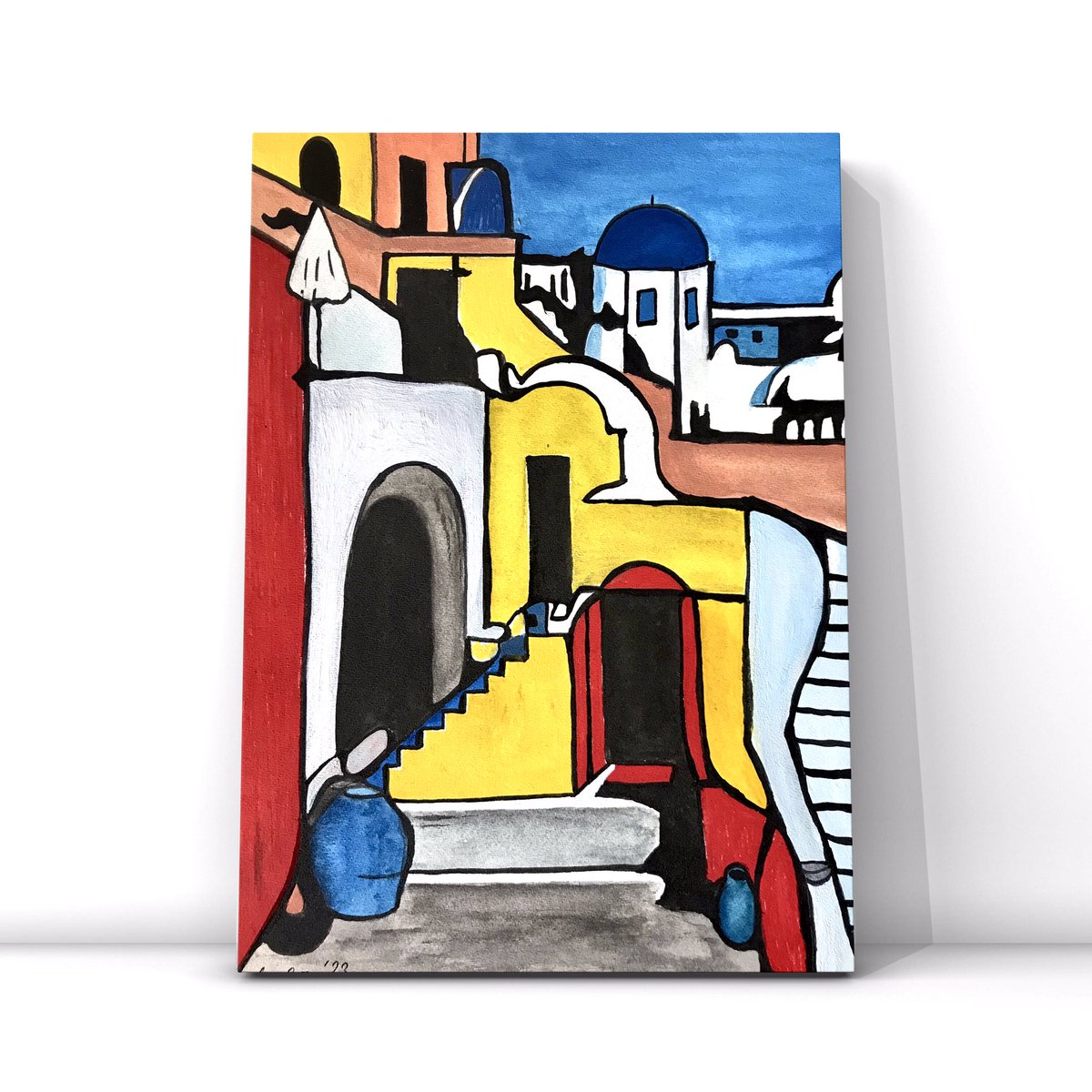 My last painting: Santorini in Colors
You can check my Instagram page for more art💙
#santorini #greece #greecelover #watercolorpainting #handmadeart