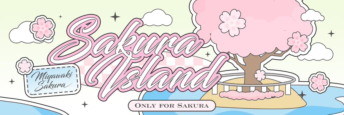 MSAKURA_ISLAND's tweet photo. To Unite all Sakura fans together &amp; to support 🌸 unitedly. 

We titled ourselves "SAKURA ISLAND"--this island represents the worldwide Sakura Fans. We work together to create a beautiful island for Sakura Miyawaki.

We are giving away "39$" to lucky fans
✅Follow,Like,Rt,Comment https://t.co/QmFb3UacjG