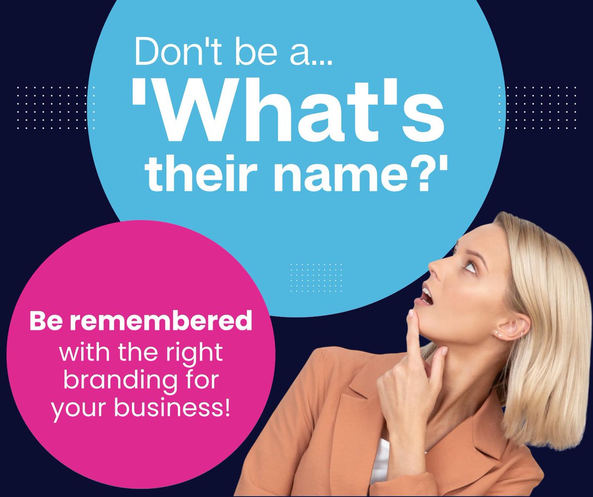 Attention all business owners!📣 Don't be a 'What's their name?' in the sea of competition. Stand out and be remembered with the RIGHT branding for your business!💡

📲 For more information contact us at: sales@motionsignsandgraphics.co.uk

#skelmersdale