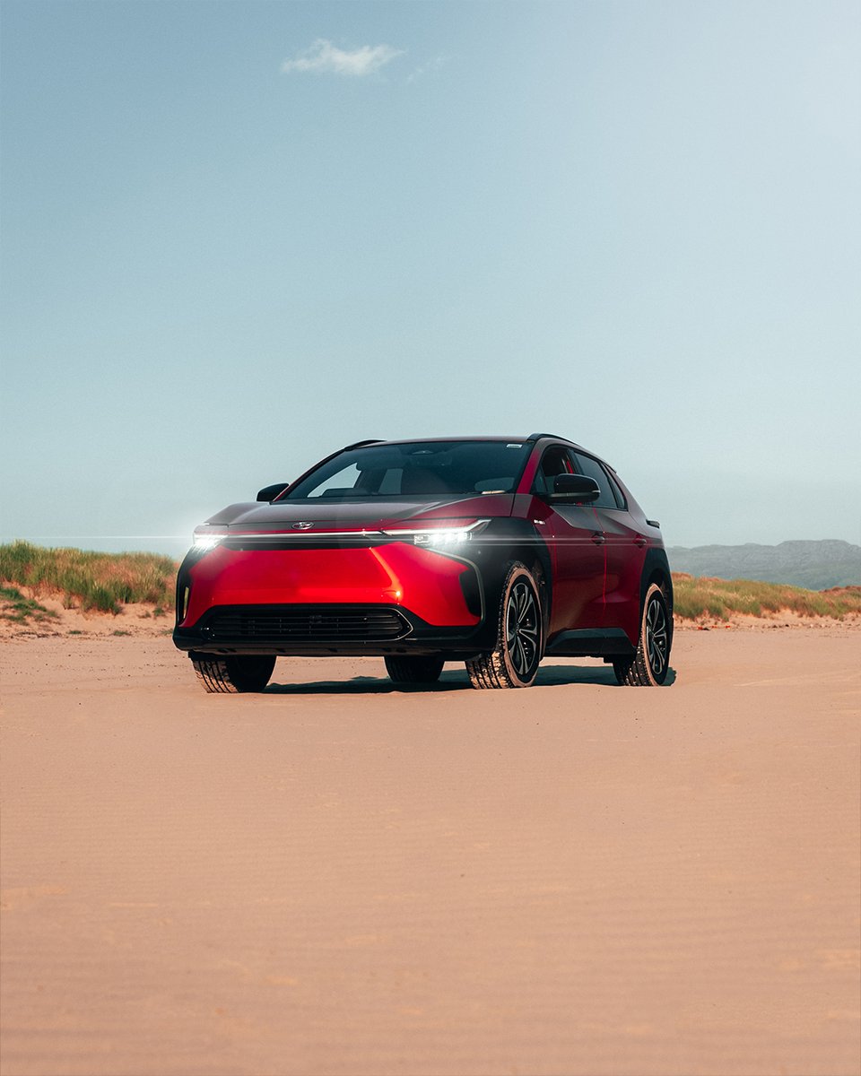 LindopToyota's tweet photo. "Its ride is perfectly pitched to deliver effortless levels of comfort, while keen drivers will appreciate the #bZ4X’s dynamic prowess and its ability to deliver a surprising amount of fun on the road." - AutoExpress

Read more at https://t.co/7JsrejOh7b

📸 @ted_howells 

#EV https://t.co/l1azl5GJAN