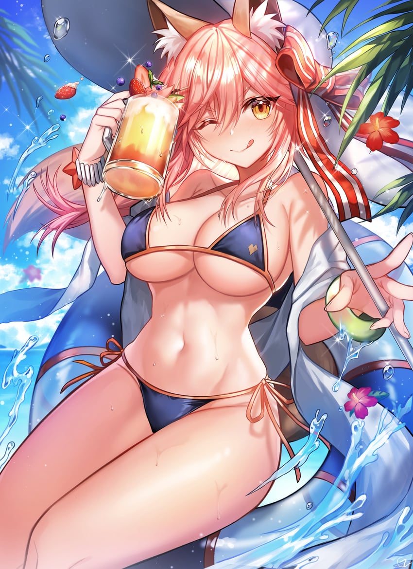 Day 9 of Tamamo's New Summer Adventure: 

After yesterday's incident, Tamamo had came to a realization and decided to spend today relaxing. Enjoying her time alone or with whoever wanted to keep her company.

#LewdRP