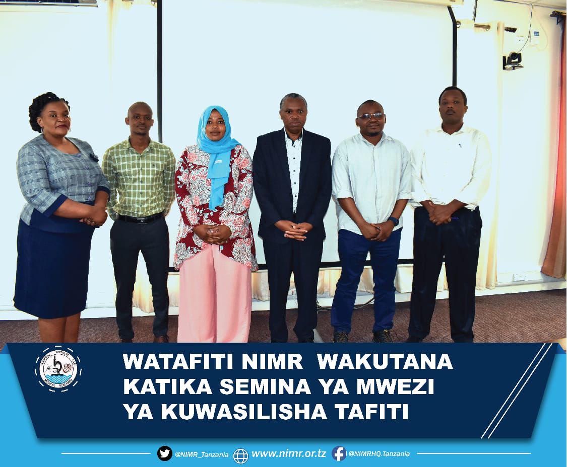 NIMR_Tanzania's tweet photo. https://t.co/XfWxTBrL32