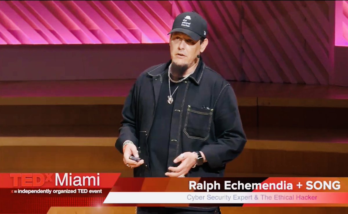 You have already been “Hacked”. 
My TEDxMiami  talk is now online. 
Check it out on TEDxYouTube channel. Thank you <a href="/TEDxMiami/">TEDxMiami</a> and <a href="/TEDTalks/">TED Talks</a> for your support and contributions. Make sure to watch to the end for a very special performance by my daughter <a href="/TheTrueHennessy/">Hennessy</a>
