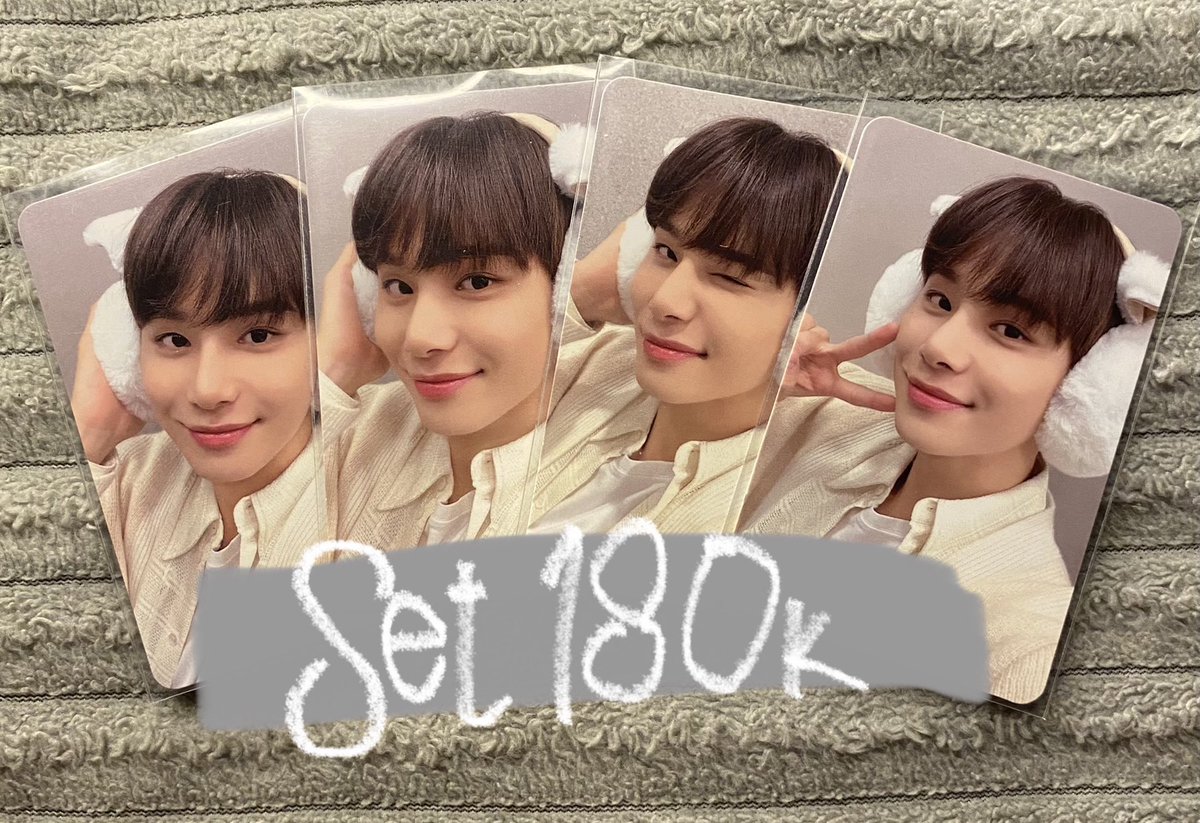 WTS — Want To Sell
Photocard Jungwoo pink christmas set

💸 Take all only 180k

📍 Klaten, Jateng
🍊 freeong
❌ No hnr
✅ Nego tipis
✔️ Keep event dp 50%

t. pc poca nct 127 rd ready ina set jw lfb tc