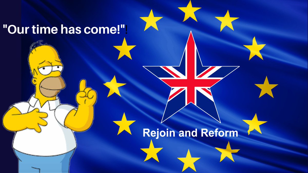 sonofr's tweet image. OUR TIME HAS COME!
We've been conned and lied to. Brexit has all but destroyed us. Everything is turning to sh*t. And now the people are saying loud and clear, ENOUGH IS ENOUGH!
The number wanting to rejoin the EU is rising rapidly. The majority want BREXIT UNDONE. No, we don't…