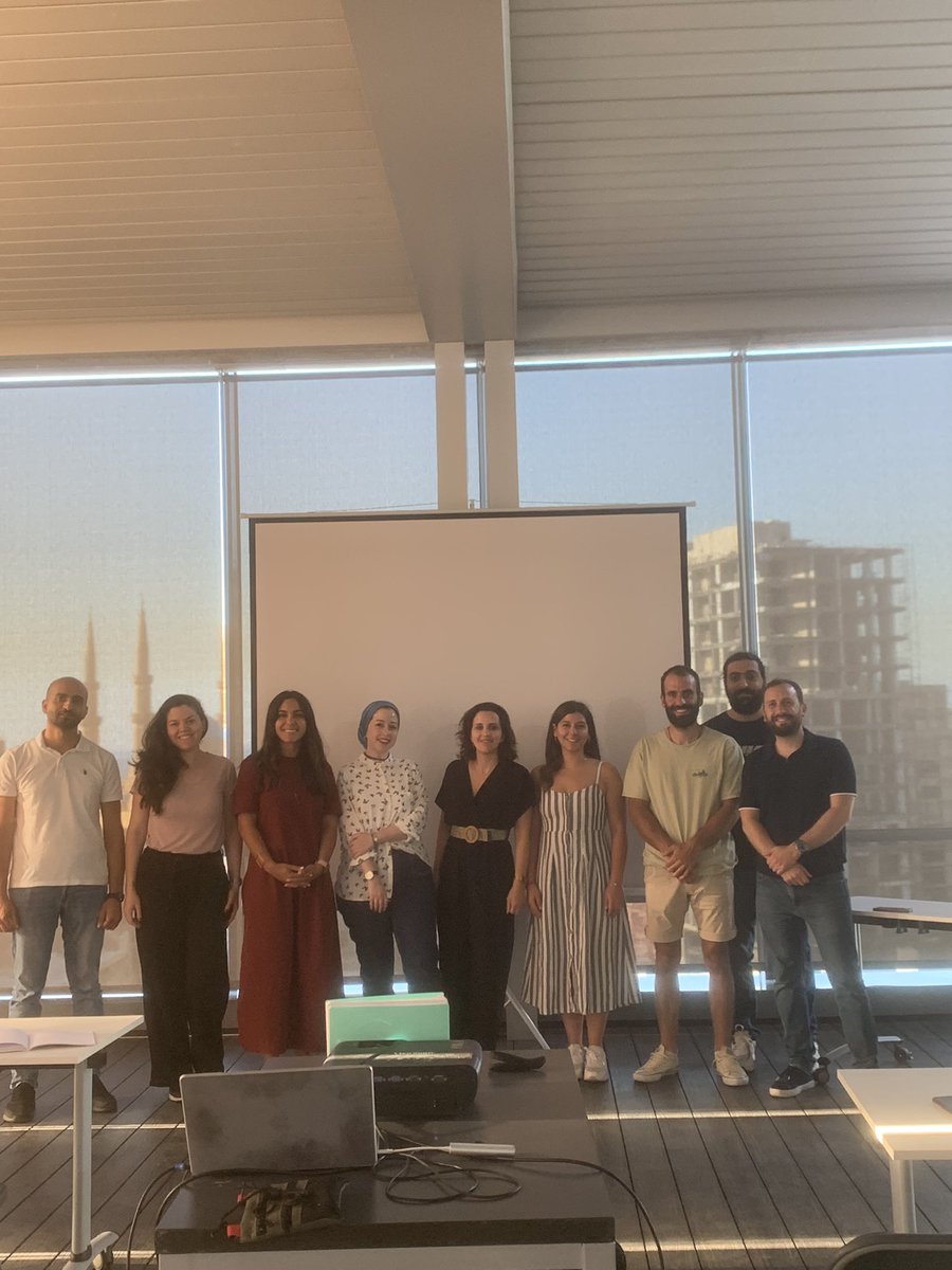A snapshot from our recent Sales Strategy training. As part of the Empowering Youth Through Transformative Entrepreneurship - Outbound” program, we just wrapped up the first part of the training phase for the 24 participating Lebanese startups and MSME’s.