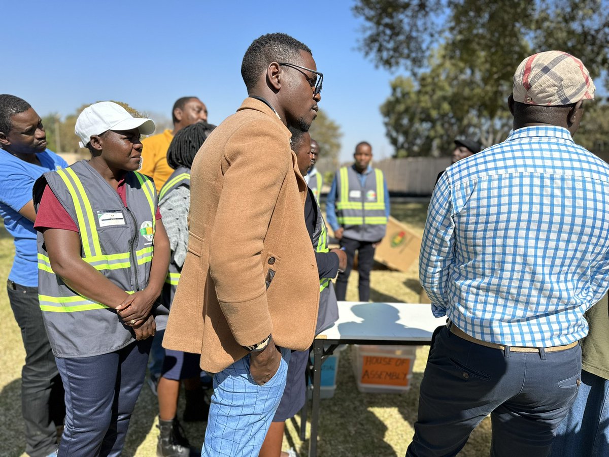 toneo1st's tweet photo. #electionstraining Let me confess!
Today as media practitioners we underwent a @ZECzim training session where they simulated voting day, stage by stage, process by process !
This is the most rigging tight system, a poll based polling station CAN NOT BE RIGGED!
Rigging will only happen when you do not have your polling agents present, monitors or observers at polling stations, hence you can not speak of an outcome, a process you did not oversee!
The results of the polling station once agreed and signed are then placed outside the polling station as a sealed and agreed outcome!
Where agents are not under any duress, and fully present and agreed to the outcome, itβs binding!
So if there is rigging the process is done before or after the polling station
Voter intimidation, polling station movement, voters roll, structured village voting, voter apathy, and gerrymandering could be such fears not the actual voting process!
Processes before actual voting and those after voting of collecting presidential votes for the constituency could be other grey areas!
Once a vote is confirmed and recorded in the polling station, the outcome of it may be as concrete as the result.
#media
@Zim_Media_Com
@ZECzim
@unescoROSA
@UNDPZimbabwe
@euinzim
@FranceZimbabwe