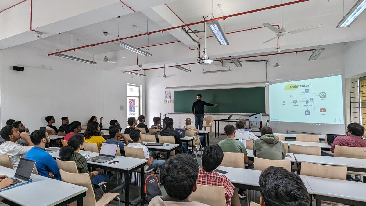 me_diru's tweet photo. We had the largest audience today at #RustLang Hyderabad meetup 🦀

Amazing to connect with diverse folks and curious minds

Great talks by @akhilcoder and @rootkill_t :D 

Thank you all for making this a huge success at such short notice 💝

#RustIndia #DevDaysHyd @SwechaFSMI https://t.co/U7KXxEJttd