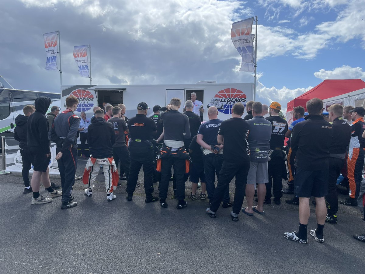 Mickel Motorsport Limited (@limitedmickel) on Twitter photo Drivers briefing. Let’s have some fantastic racing from the <a href="/UKLegends/">Legends Cars Championship</a> here at Croft Circuit!!!
#mickelmotorsport Drivers briefing. Let’s have some fantastic racing from the <a href="/UKLegends/">Legends Cars Championship</a> here at Croft Circuit!!!
#mickelmotorsport