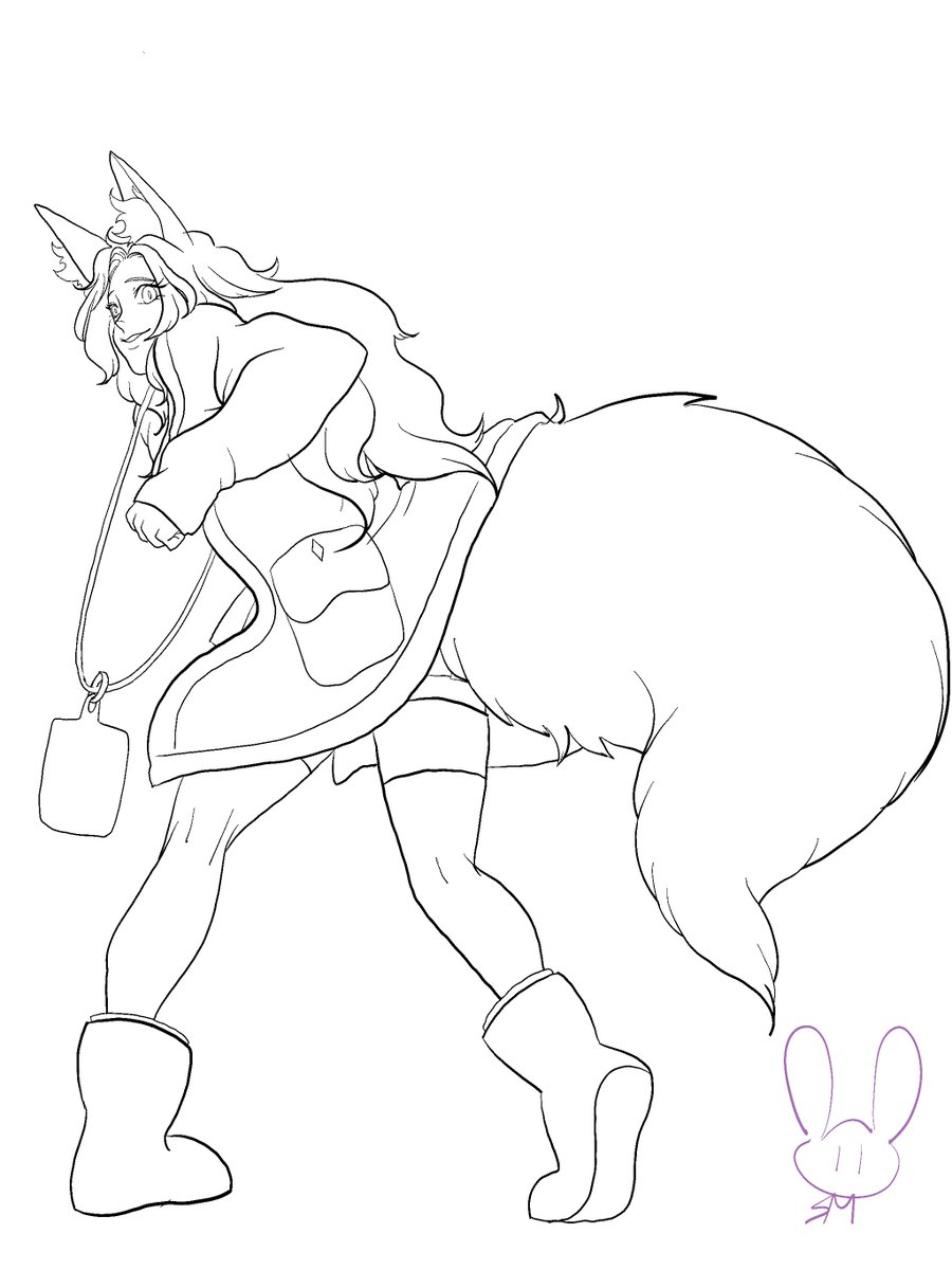 AggressiveB's tweet photo. heres a wip of my character in #FFXIV, im very happy with how im progressing art wise and hope to eventually get my art style to where i want it to be 🥰

#FFXIVART #miqote #digitalart #commissionsopen https://t.co/DLroDJ5AB3