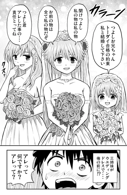 三人の姉妹が出来たら、身に覚えが無いのに…(1/2) 

#創作漫画 #漫画が読めるハッシュタグ 
