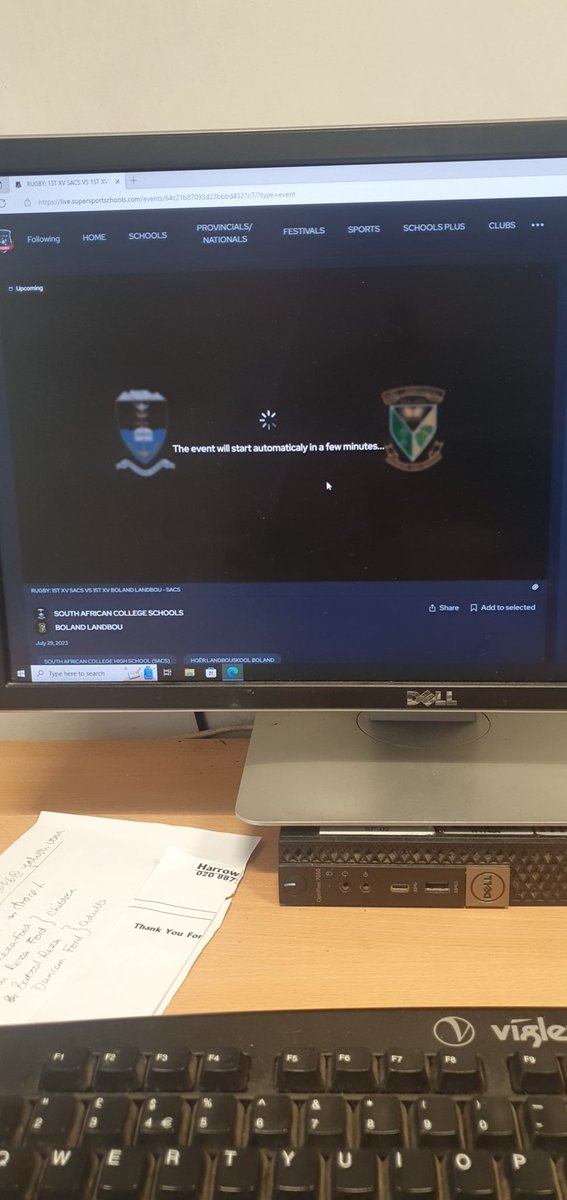 RaymondWatts13's tweet photo. @schoolofrugby  will this be fixed anytime soon? 20 min late now. https://t.co/AwVuEJpas0