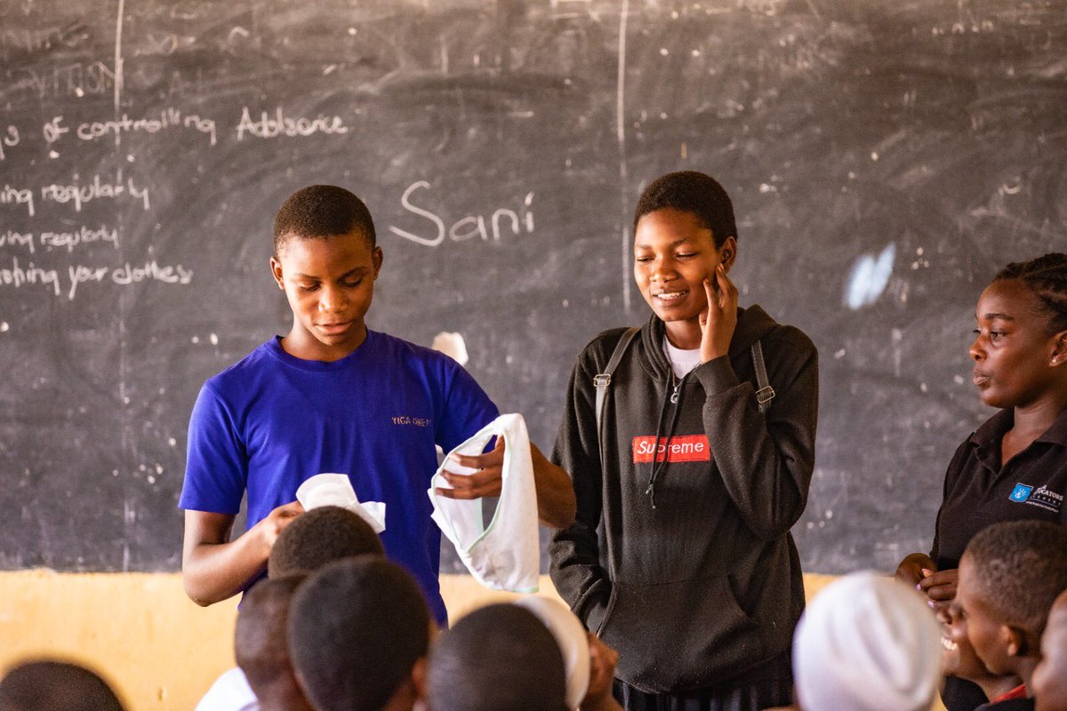 SAUTIplusTV's tweet photo. What’s your say about menstrual hygiene 🤷‍♂️ #SAUTIplusGocha https://t.co/eqwUSONyZl