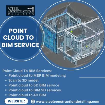 SteelConstruct6's tweet image. #SteelConstructionDetailing is offering high-quality standards of #PointCloudtoBIMServices. 

URL:
t.ly/aXyl3

#BIMServices #BIMDesign #BIMDrafting #CADServices #SteelCAD
