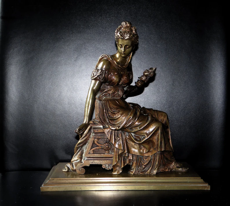 marieartcollec1's tweet photo. Statue en bronze signée d'Eutrope Bouret ##bronze #néoclassique #mythologie #antiquité #France #statues #embellir #ornements #style #art #lithographies #etsyshop #etsyseller https://t.co/O7KjGgUsrN
https://t.co/peo6i8J5nv via @Etsy https://t.co/sr1VuvQL5N