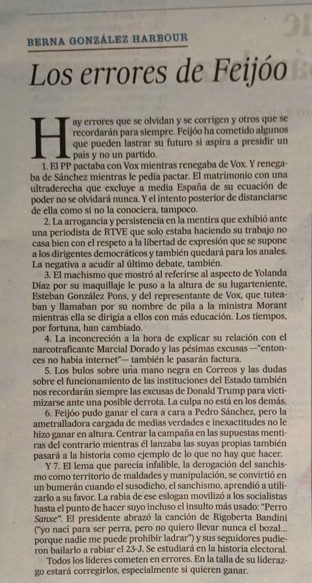 Cruellsw's tweet photo. Sobre Feijóo https://t.co/SOpm6KYFDi