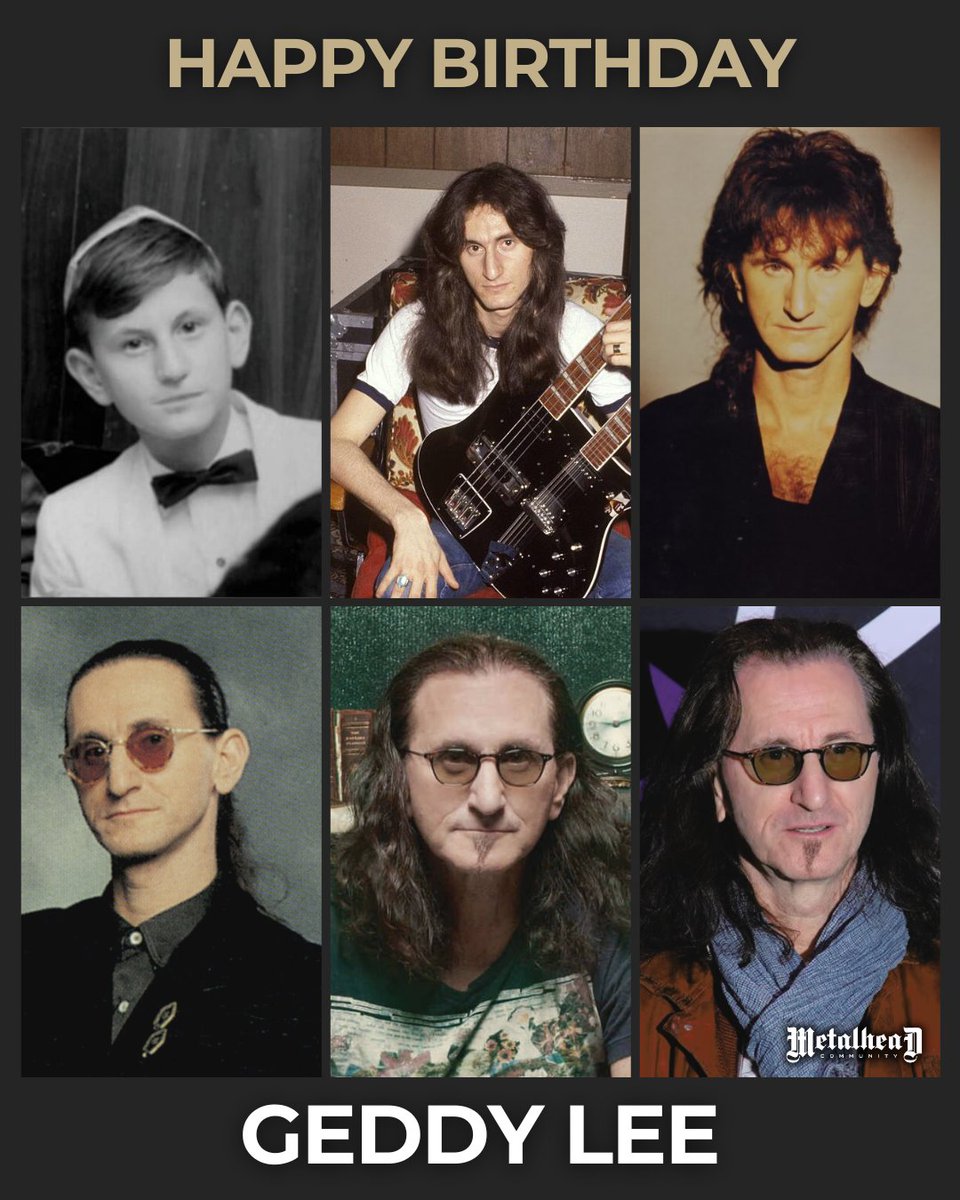 Join us in honoring Geddy Lee on his 70th birthday. Celebrating the legendary #Rush bassist and vocalist who has inspired countless musicians worldwide.

#MetalheadCommunity #GeddyLee #ProgRock #LivingLegend