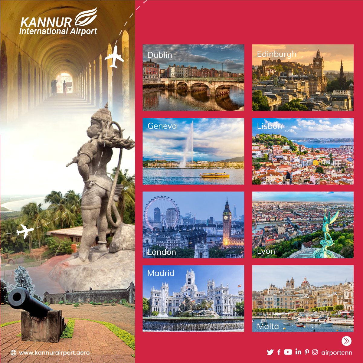airportCNN's tweet photo. Additional connecting flights offered by IndiGo from Kannur through codeshare with Turkish Airlines.
#flywithkial #KannurAirport #kannurinternationalairport #airportCNN #connectingflight #indigo #turkishairlines #travelmore #exploremore https://t.co/JiUBJ1Qudb