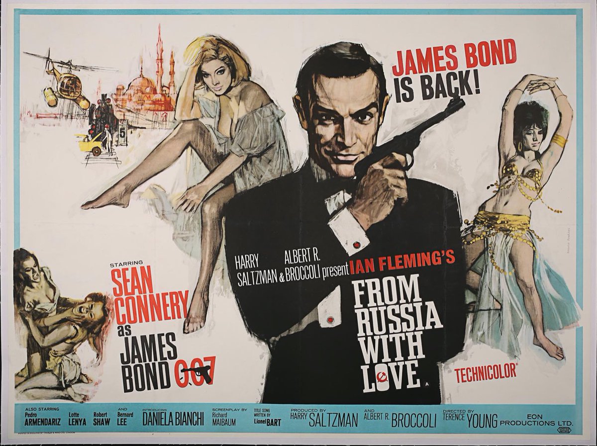 JaisonGohil's tweet photo. What are your Top 4 James Bond films?

#SaturdayBondQuestion https://t.co/uocmDZKj1j