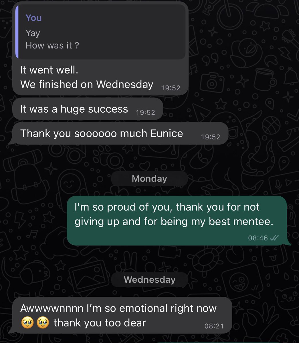 globaleuniceeze's tweet photo. A lot can happen in a year, moved from being a product design intern in #learnable21 to a product design mentor in #learnable22 internship organized by @genesystechhub .
I’m glad I could use my skills to positively impact my mentees.
Thank you @genesystechhub ❤️🫶 https://t.co/ImghiJkP92