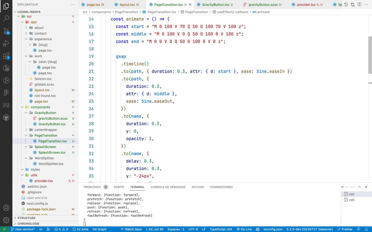 ln_dev7's tweet photo. Les devs,
Vous faites quoi aujourd’hui ?

Moi je continue à avancer sur mon portfolio ... https://t.co/uVMb6w3qr1