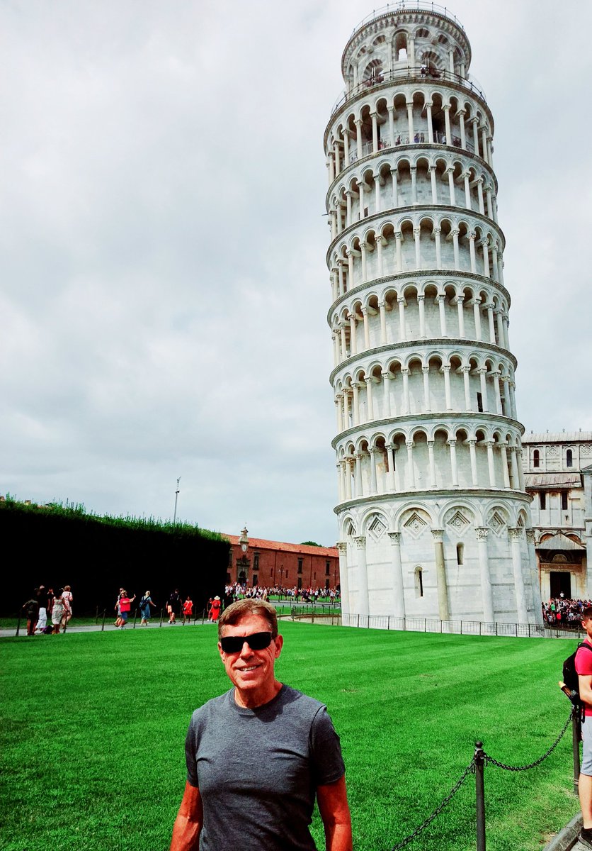 Good morning from a cloudy Pisa.