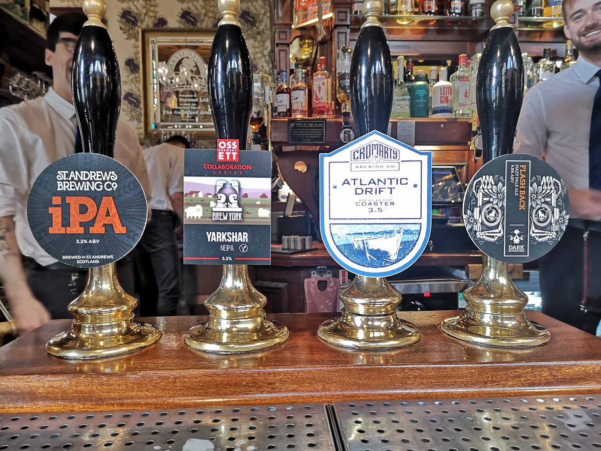 Guests today from <a href="/StAndrewsBrewCo/">St Andrews Brewing Co</a> <a href="/darkrevbeer/">Dark Revolution</a> <a href="/CromartyBrewing/">Cromarty Brewing</a> <a href="/ossettbrewery/">Ossett Brewery</a> x <a href="/brewyorkbeer/">Brew York</a>