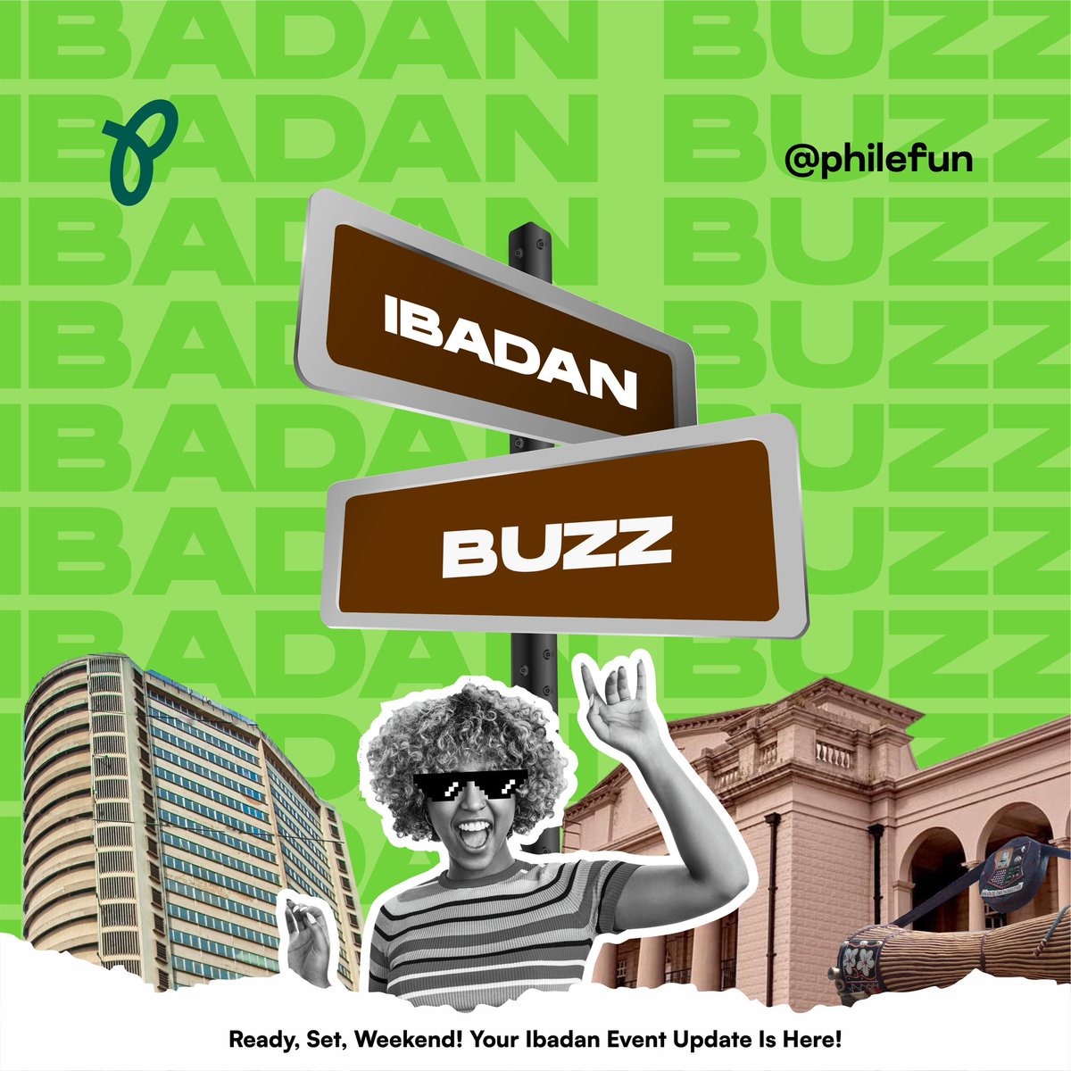 Philefun's tweet photo. Attention, Ibadan!
The city is buzzing with incredible events this weekend.
Check out these events happening in the city
#IbadanWeekend #EventAlert #faajifriday #enjoy #weekend #explorepage #viral #ibadan #wizkid https://t.co/BFKp9mOCpZ