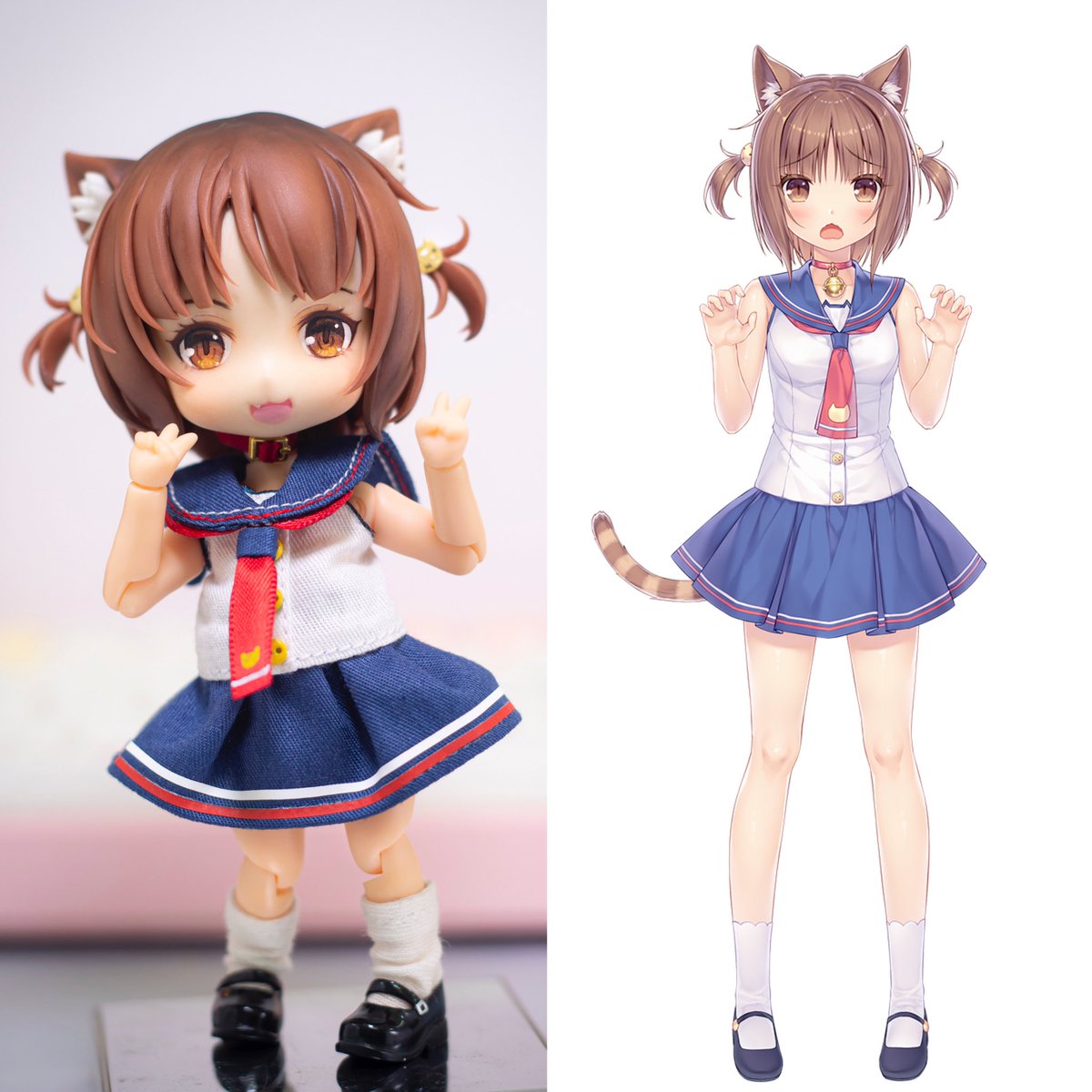 h_beeo's tweet photo. Welcome home 🐱:3

#ネコぱら #アズキ #Azuki #NEKOPARA #azukinekopara #maid #Sayori #anime #goodsmilecompany #gsc #nendoroiddoll #outfit #handmade #catgirl #cute #kawaii #tomsenpainoticeme #nendoroid #custom #nendography #toyphotography #figurephotography #vietnam https://t.co/YTDvulMQwu