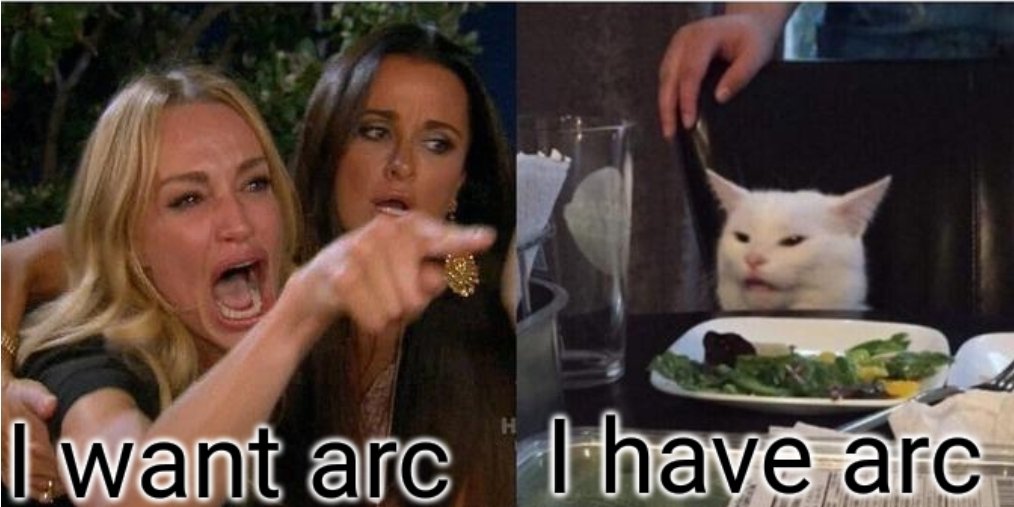 LouieAn54774031's tweet photo. This is my entry for the MEME COMPETITION 
Let’s go 
@thearcnft 
#ARC #ARCmeme https://t.co/xFNEWNYNsR