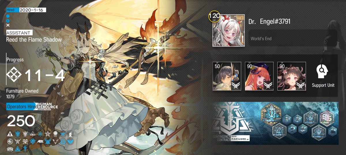 RebirthStory's tweet photo. Just incase anyone want to add me in Arknight (global server) https://t.co/DlIZpl6ov1