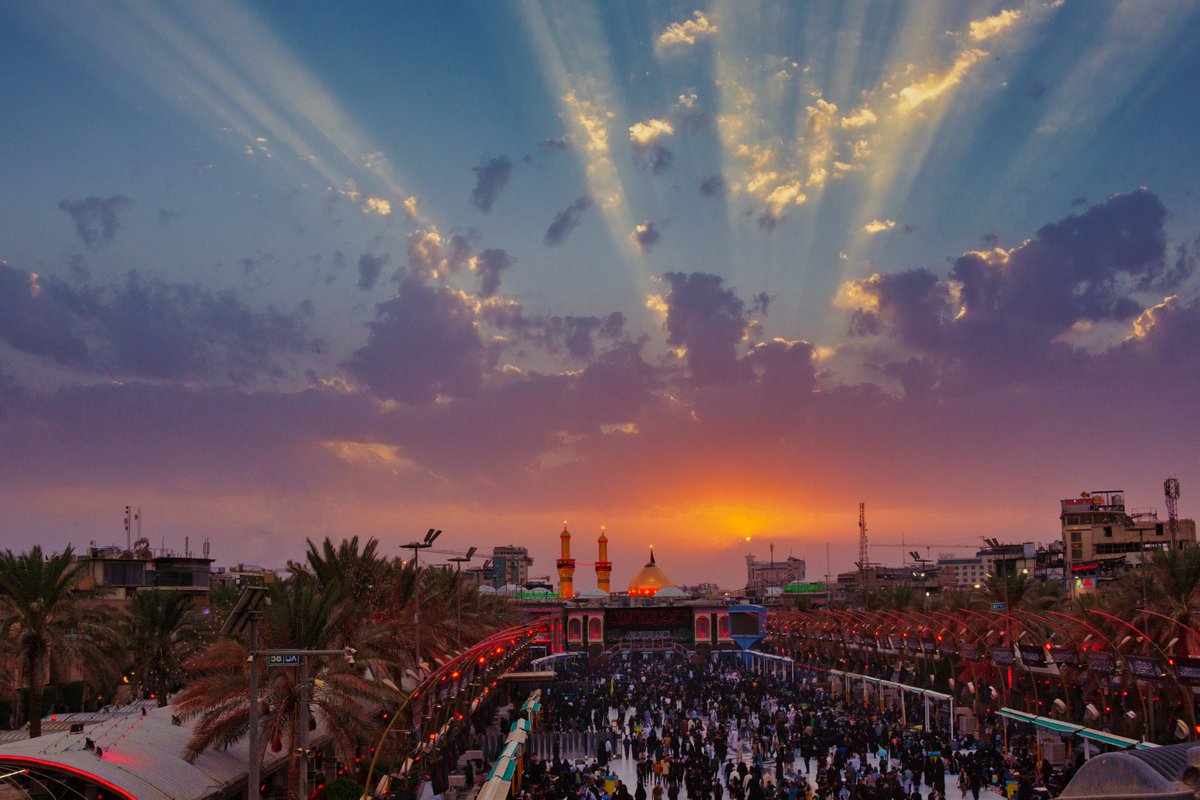 EIlm313's tweet photo. Our deepest condolences to Imam-e-Mazloome Karbobala and lovers of Ahlulbaytع on the Day of Ashura a day of unspeakable tragedies and grief the day of merciless killing and martyrdom of Hussain a.s.and His loyal family members and companions 
#ImamHussain 
#Karbala 
#Ashura2023 https://t.co/tXZ0gsTPgv
