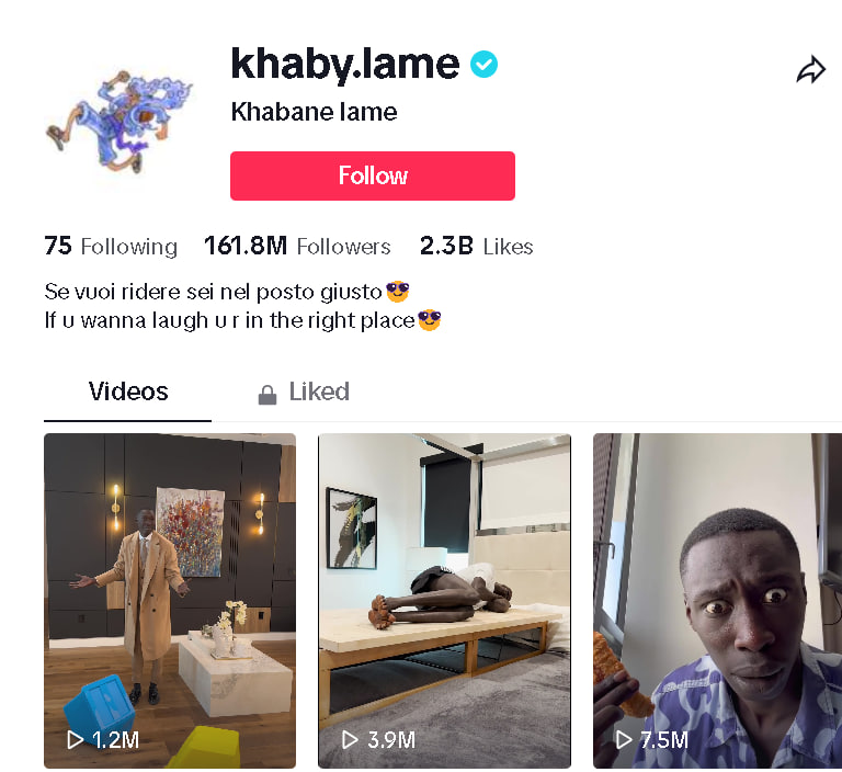 $FIFTH launched on ERC20. 
CA: 0x3052955eb8644344afa9d0863a72c2a9c8928935

The #1 Most Followed Account on Tiktok changed his PFP.
Did you see how bullish it is?
tiktok.com/@khaby.lame?_t…

dextools.io/app/en/ether/p…