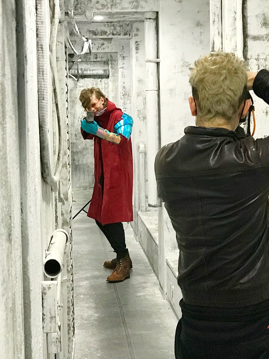 csp_essentials's tweet photo. I’ll give you a little bit of the shooting scene!
#TRIGUN #TRIGUNSTAMPEDE #COSPA_ESS https://t.co/L68KInOMBV