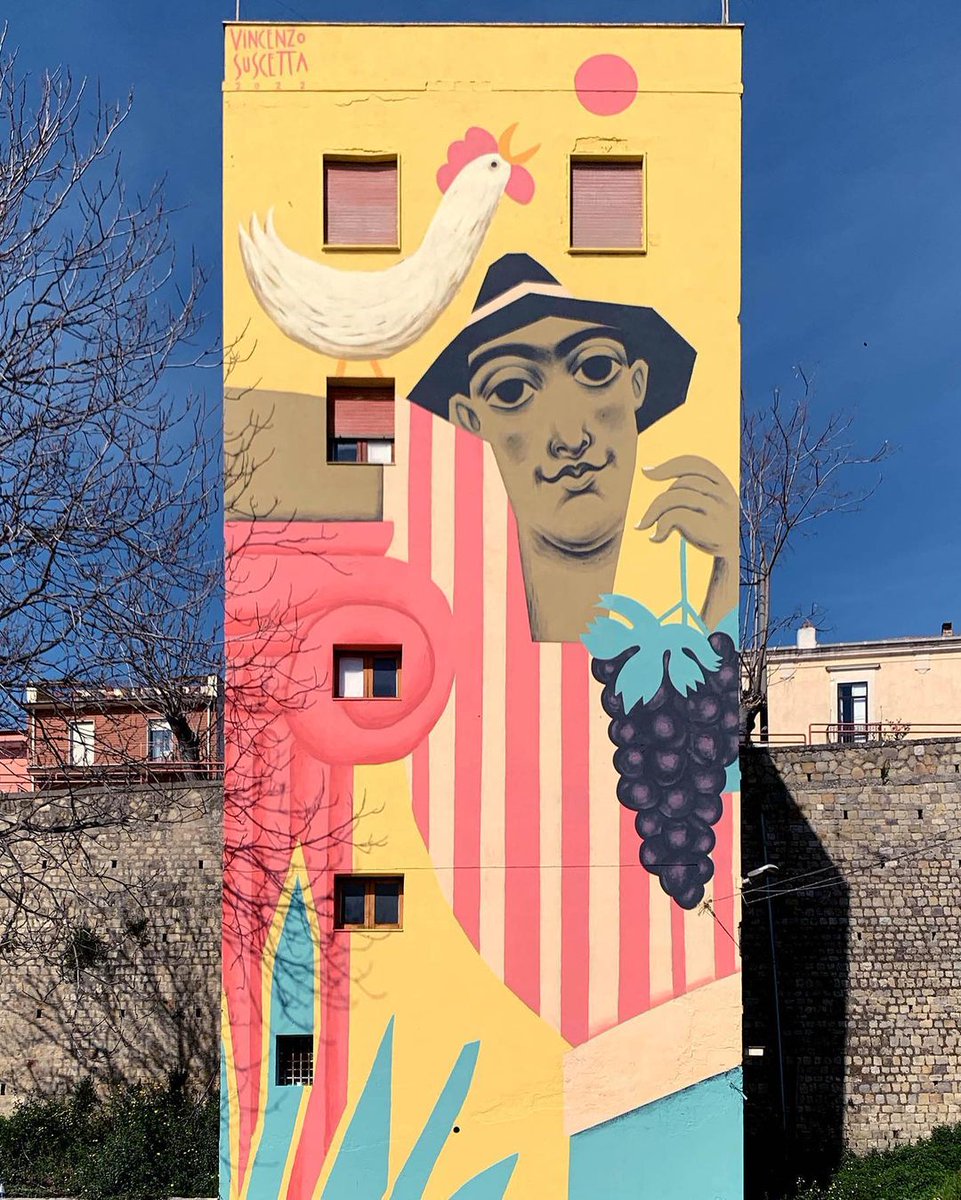 brababella: #Streetart by #VincenzoSuscetta @ #MontalbanoJonico, Italy, for #appARTEngo
More pics at: barbarapicci.com/2023/07/29/str…
#streetartMontalbanoJonico #streetartItaly #Italystreetart #arteurbana #urbanart #murals #muralism #contemporaryart #artecontem…