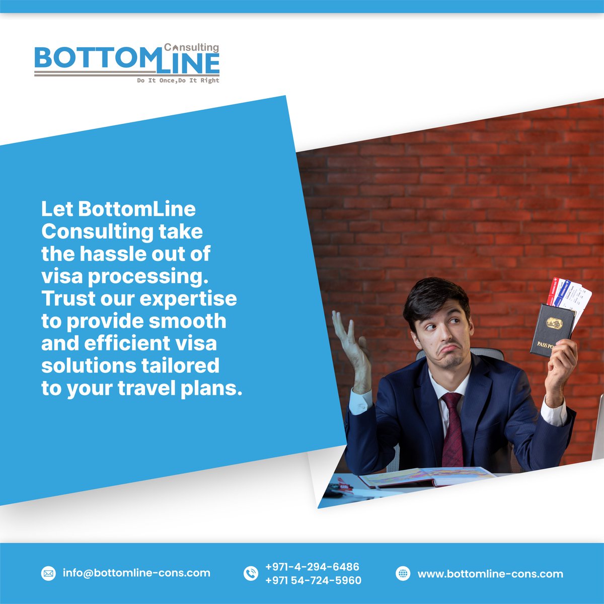 bottomlinecons1's tweet photo. ✈️🛂 Say goodbye to visa processing hassles with BottomLine Consulting!
✉️ Drop us an email: info@bottomline-cons.com
#VisaServices #EfficientSolutions #TravelPreparations #ExpertAssistance #HassleFreeVisa #SmoothProcess #TravelWithEase #GlobalTravel #TravelingSoon #TravelPlanner https://t.co/IdN4QD3F3f