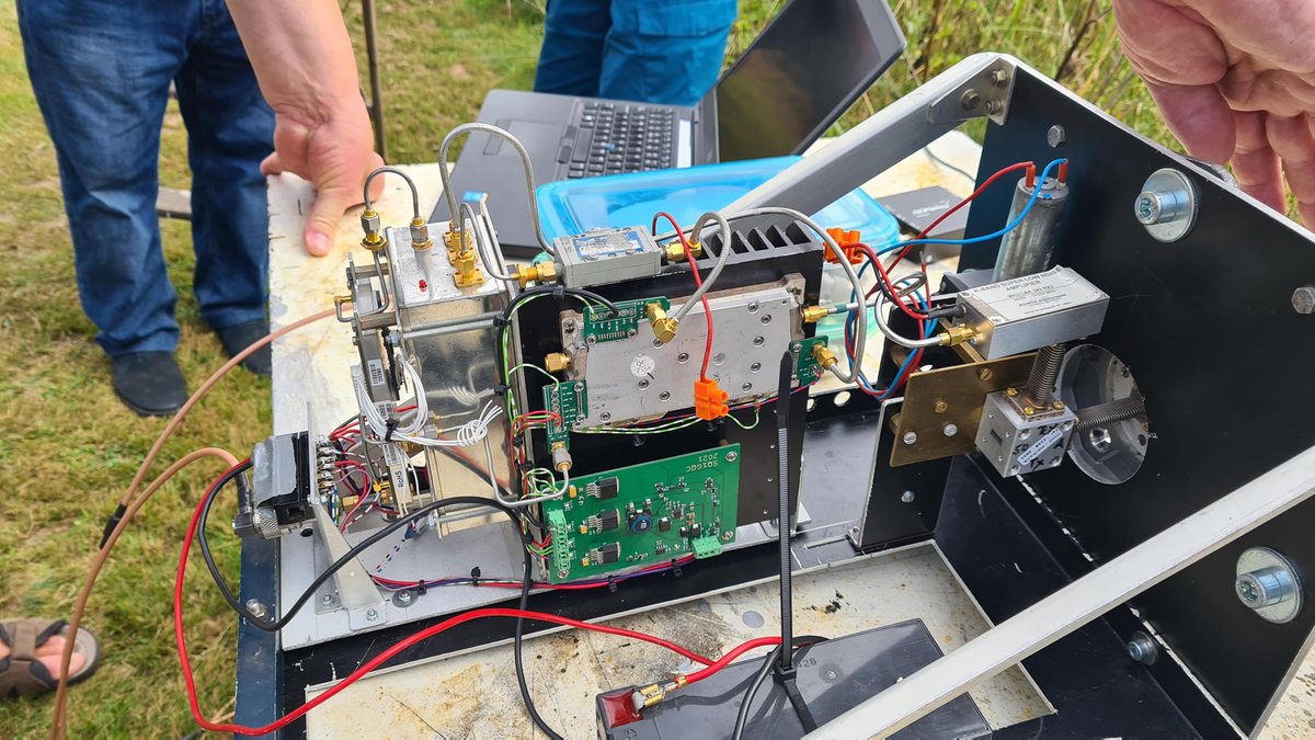 sp5xmu's tweet image. Join Meeting of @SP_VHF_C 🇵🇱 to learn more about #24GHz #WAVELAB modules adaptation #GHz_bands #microwave #hamradio