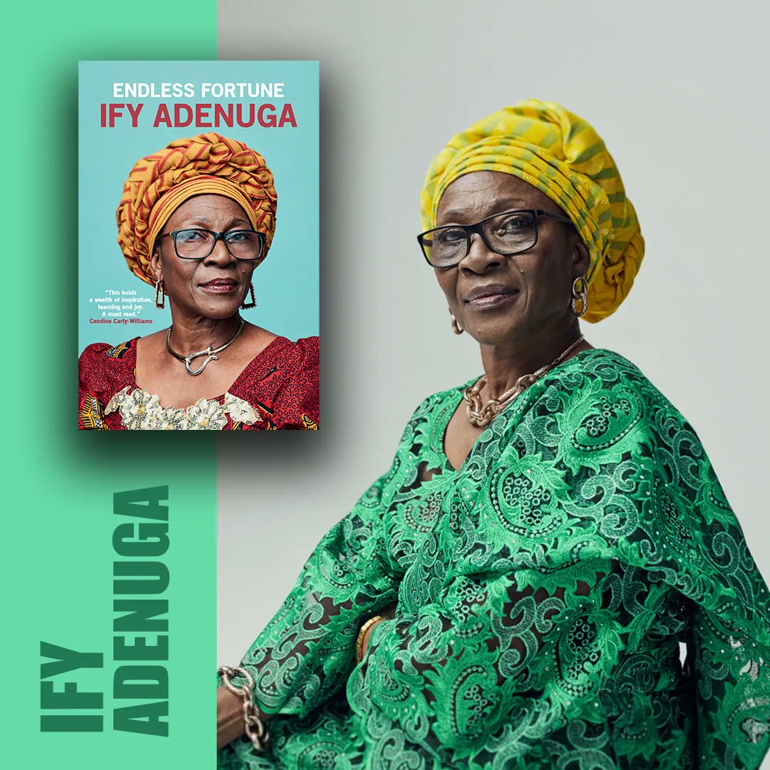 OWNITLDN's tweet photo. #OWNITPublishing - Happy Paperback #Bookiversary @ifyadenuga and her critically acclaimed memoir #EndlessFortune. From the mother of four of the most successful creatives working in Great Britain today. Part historical, part political but most of all hugely inspirational. https://t.co/4kkr81Iffd