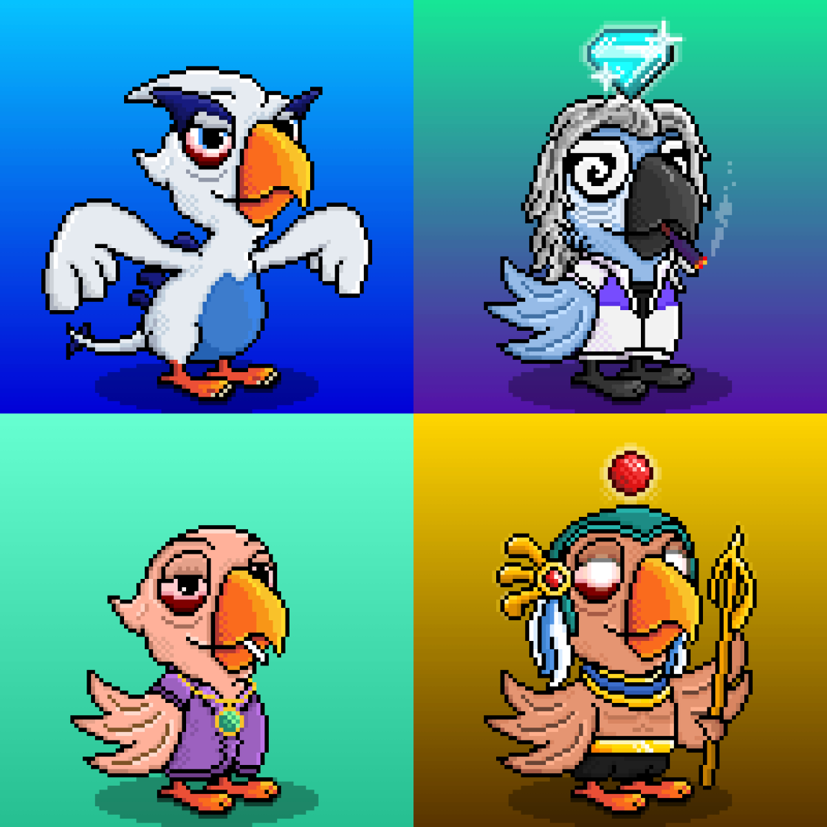 weedbirdclub's tweet photo. 🕊 My latest drop on @opensea

#219 - Reserved
#220 - Reserved 
#221 - @LilEgoStar 
#222 - @artiface 

Next drop tomorrow! 🔥

#onPolygon #NFTkid https://t.co/ePBnQelBOi