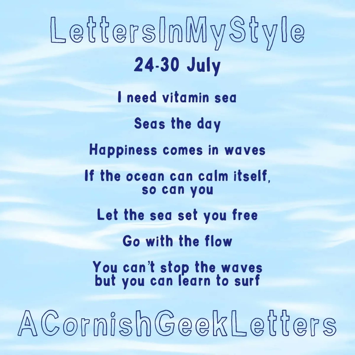 acornishgeek's tweet image. Go with the flow #LettersInMyStyle 

Why yes, I am a tiny bit obsessed with @penteluk twin brush pens 🤓