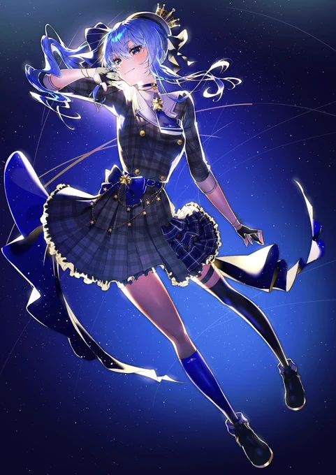 全身ver.すいちゃん!   #ほしまちぎゃらりー