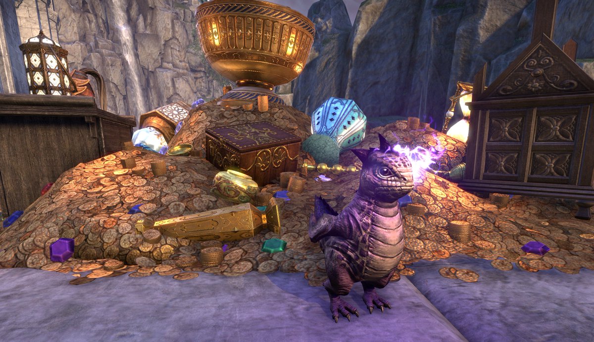 Tianlein_'s tweet image. #ESO Giveaway🎁 (PC/XBOX/PS)
💜Purple Guar
💚Torchbug
💙Necrom + base game
💛1500 Crowns
❤️Red Guar

☑️Like &amp;amp; Follow &amp;amp; Retweet
☑️Comment: Platform+server+prize of your choice
❔Join the family: twitch.tv/tianlein

GIVEAWAY END: 30.July 10 AM CEST, 3 Winners